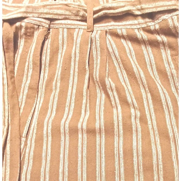 Silk Exchange 100% Silk Washable Silk Striped Romper  Women's Size 24 - Picture 8 of 13